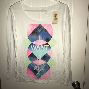 Juniors Long Sleeve Shirt